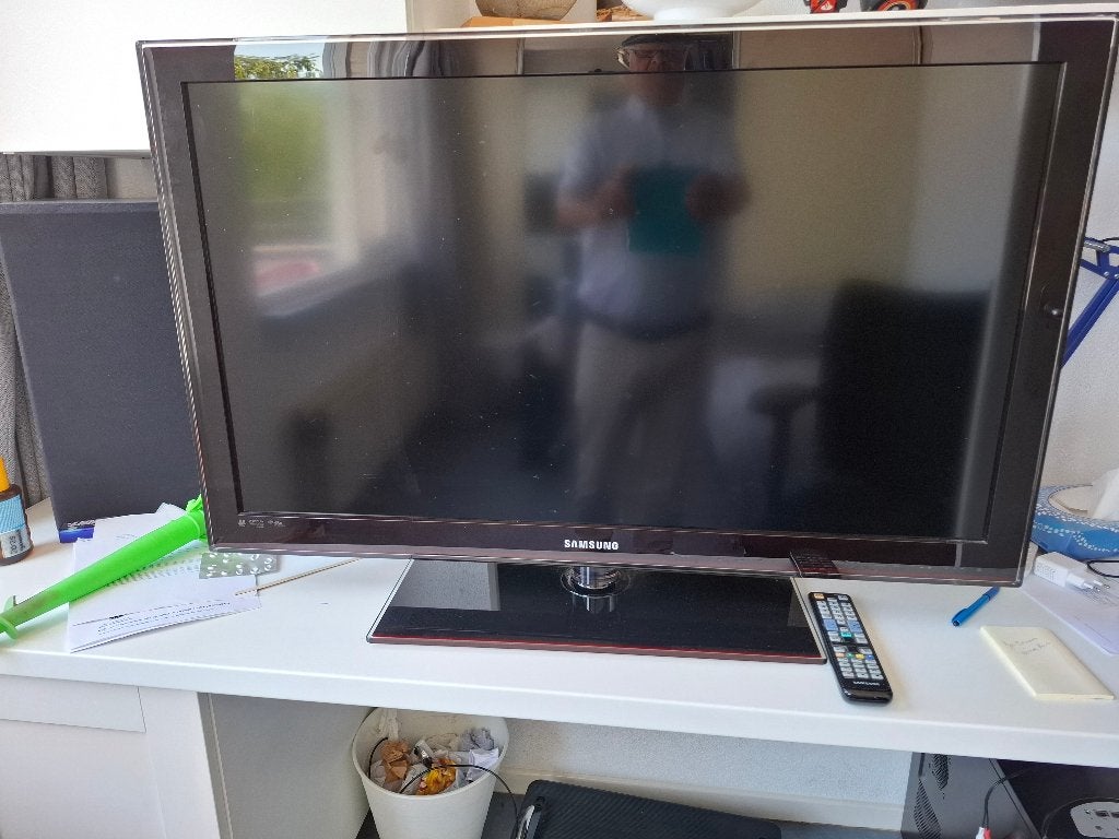 Samsung TV 40 inch, Ophalen, Gebruikt, 50 Hz, LCD