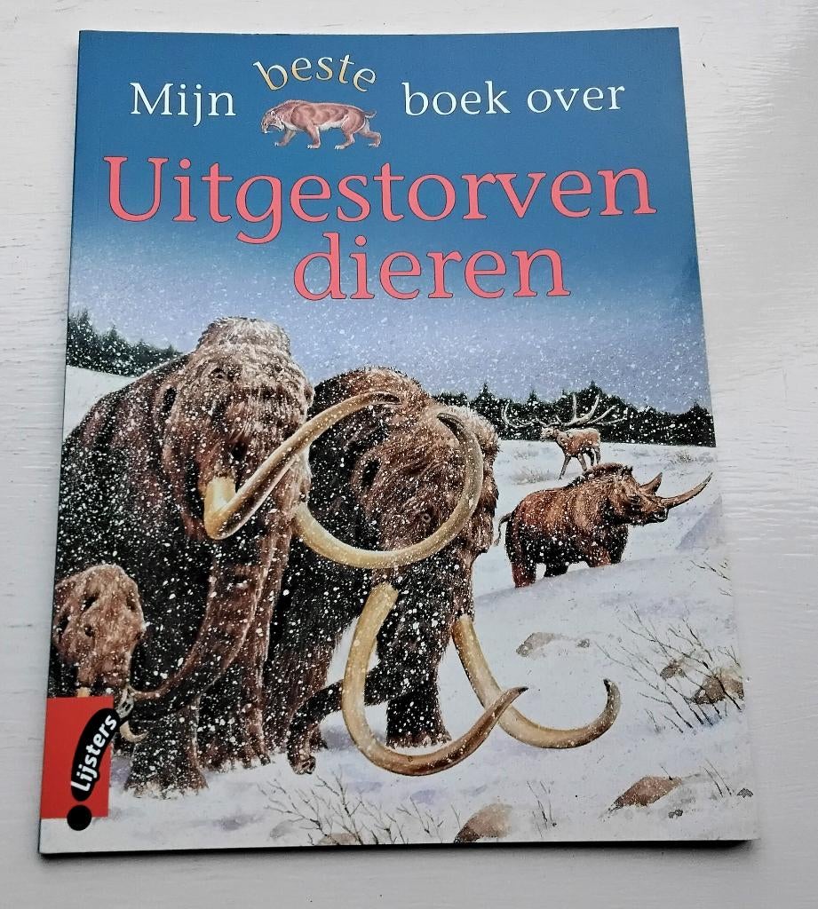 Mijn beste boek over .... Uitgestorven dieren (Kijklijsters), Ophalen of Verzenden, Zo goed als nieuw, Non-fictie