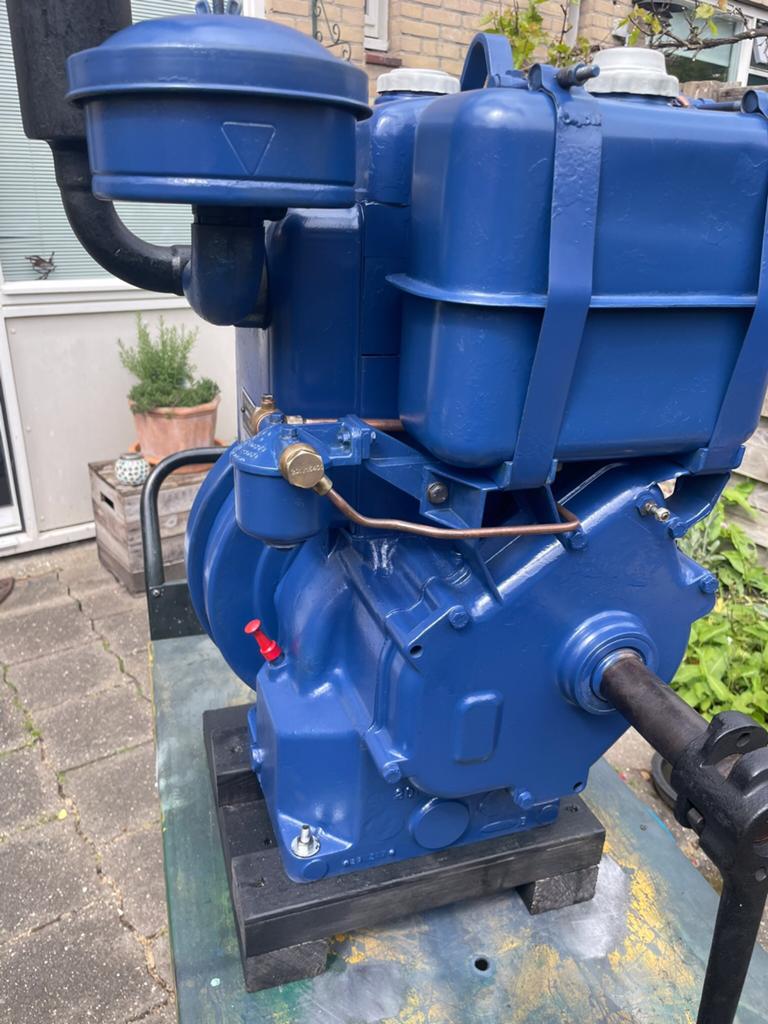 Lister stationaire dieselmotor, 2,1 pk en 1000/omw/min., Ophalen, Dieselmotor, Minder dan 1400 rpm