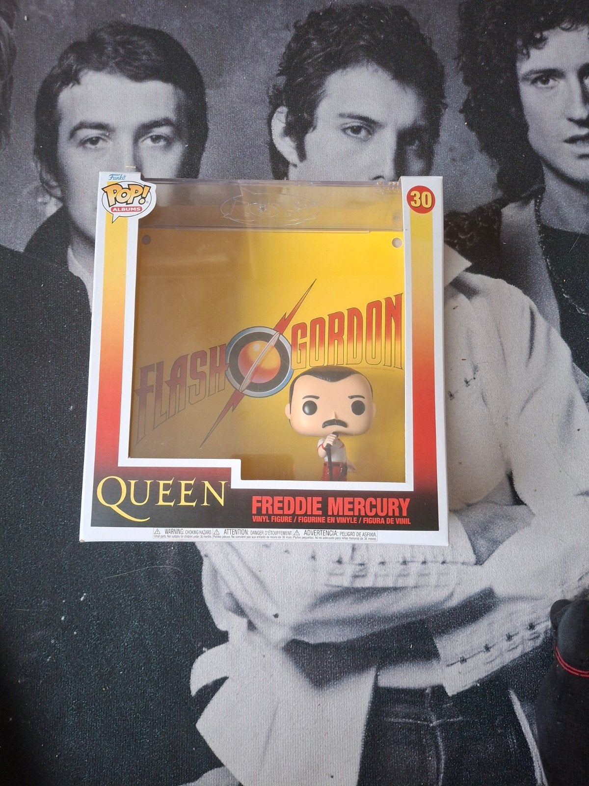 Freddie Mercury (Queen) (Flash Gordon) funko pop, Verzamelen, Poppetjes en Figuurtjes, Ophalen of Verzenden