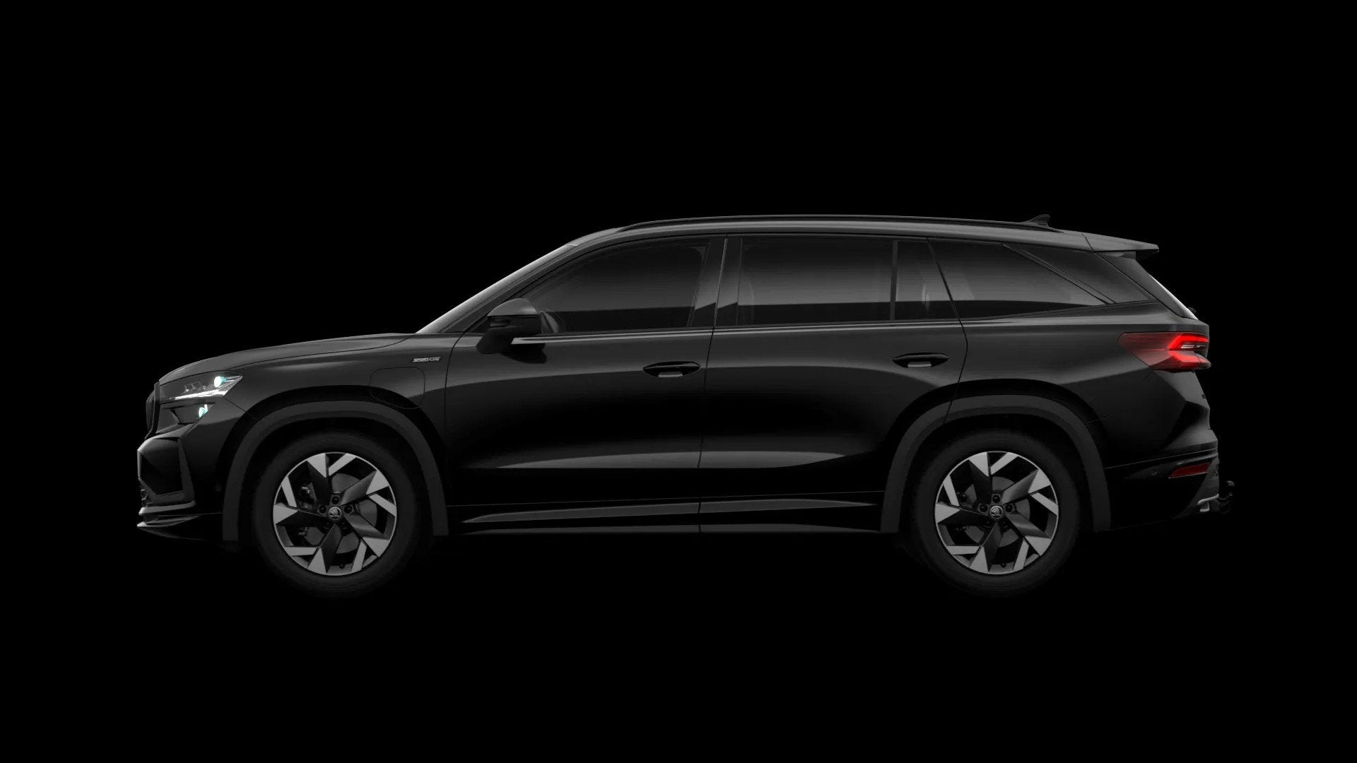 Skoda Kodiaq 1.5 TSI 204pk PHEV Sportline Limited (bj 2026), 1498 cc, Zwart, Bedrijf, Nieuw