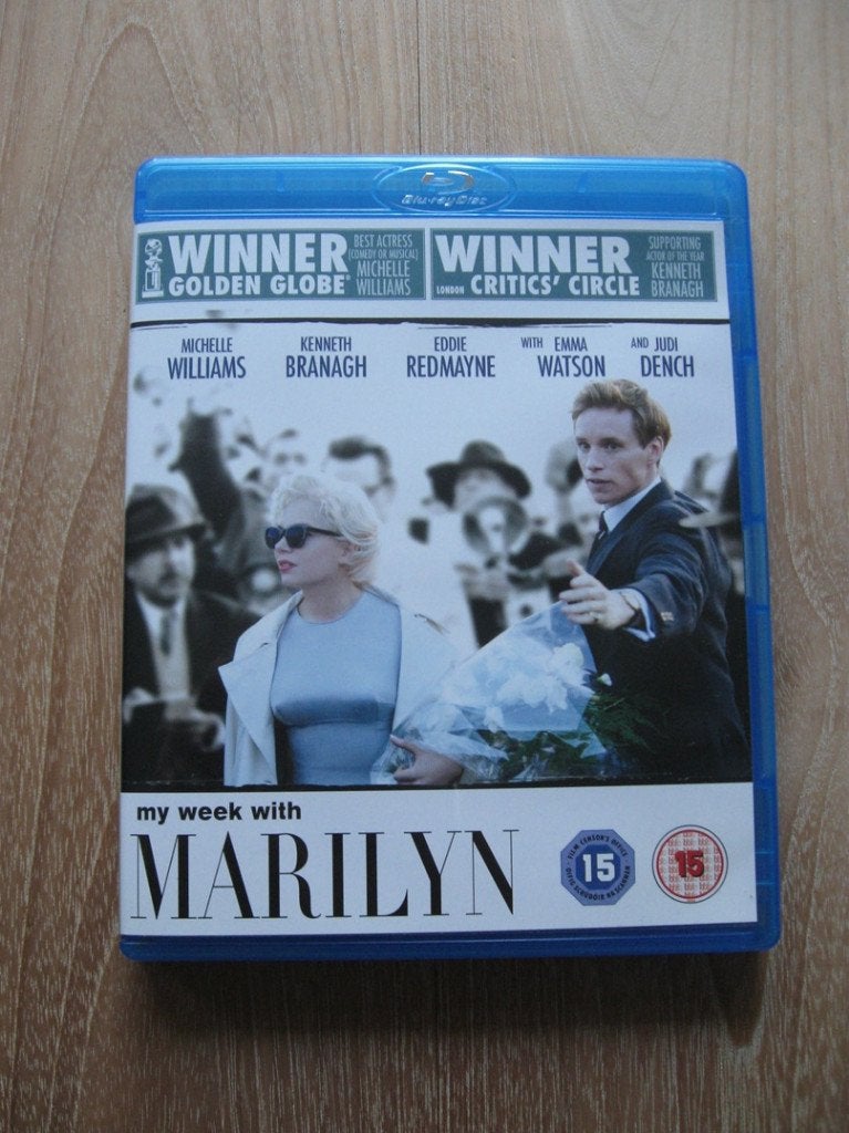 Blu-ray My Week with Marilyn Eddie Redmayne Judi Dench, Engels, Film, Drama, Engels