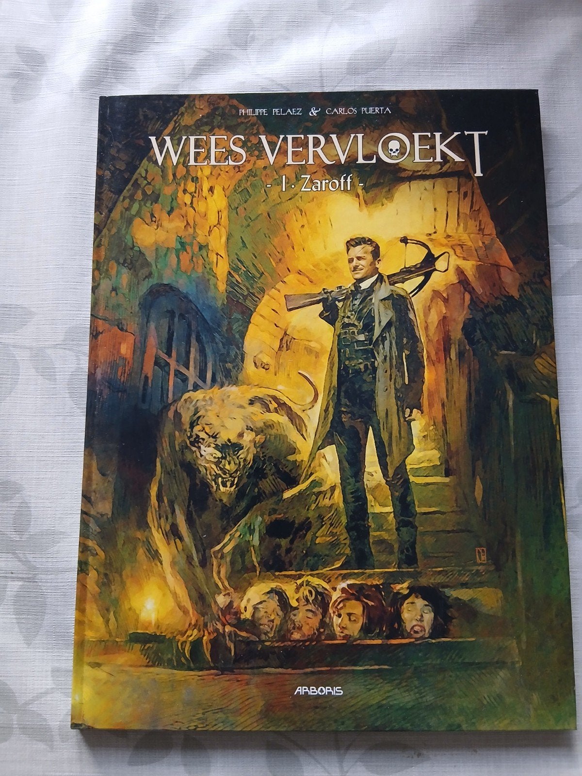 Wees vervloekt 1 Zaroff, Eén stripboek, Ophalen of Verzenden, Zo goed als nieuw