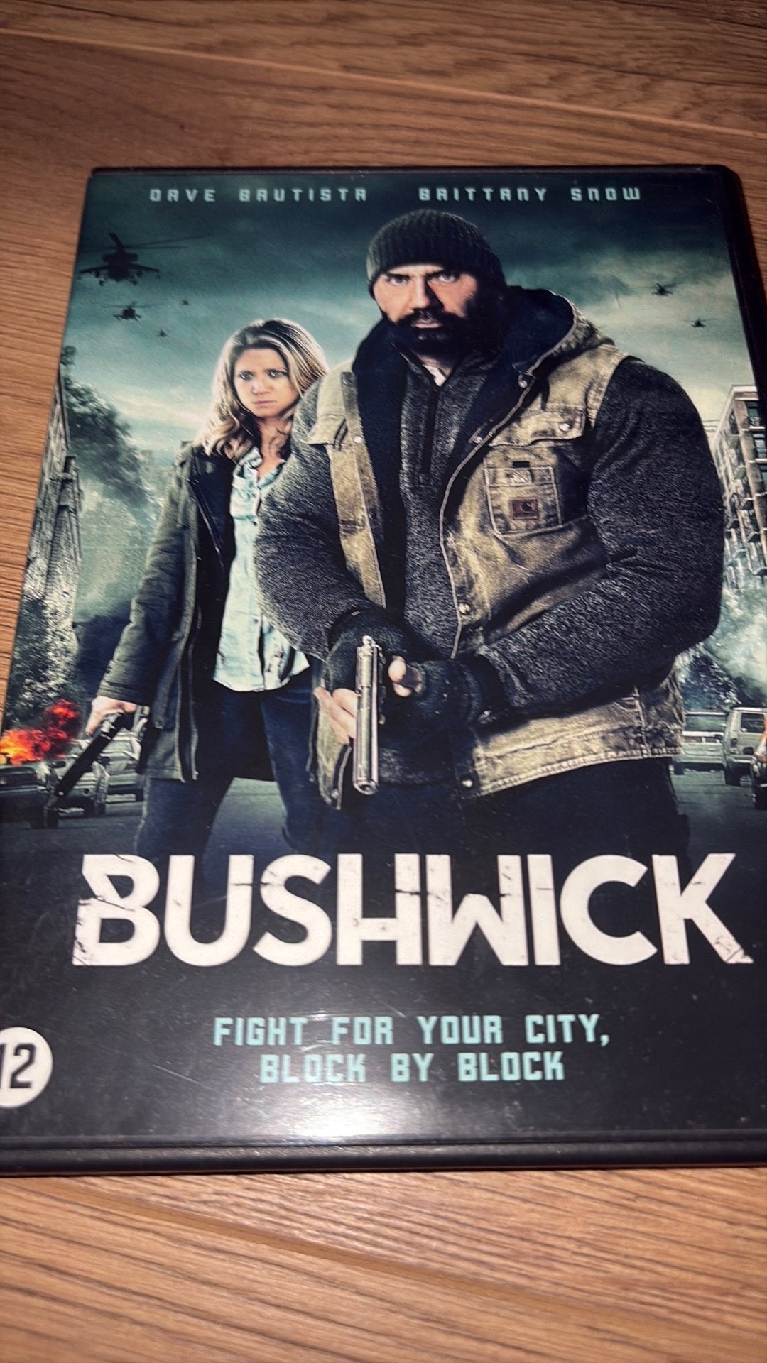 Bushwick uit 2017 met Dave Bautista en Brittany Snow., Vanaf 16 jaar, Ophalen of Verzenden, Zo goed als nieuw