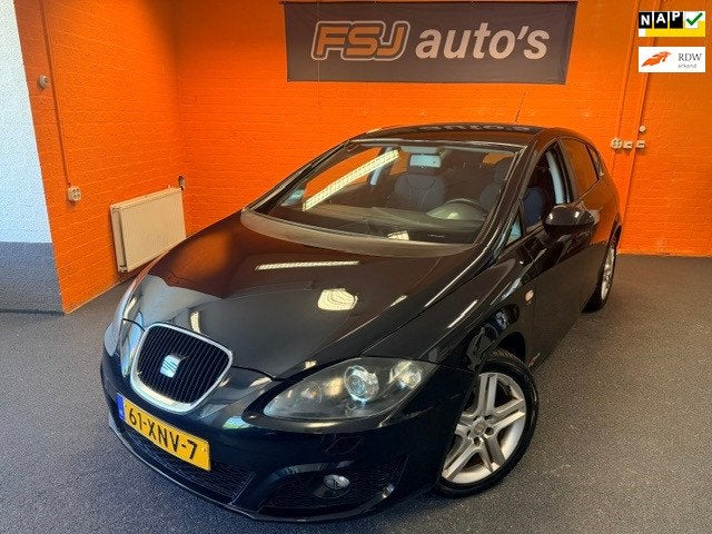 Seat Leon 1.4 TSI / 5 DEURS / COPA-SPORT / NAVI / DAB / AIRC, Gebruikt, Zwart, 4 cilinders, Leon
