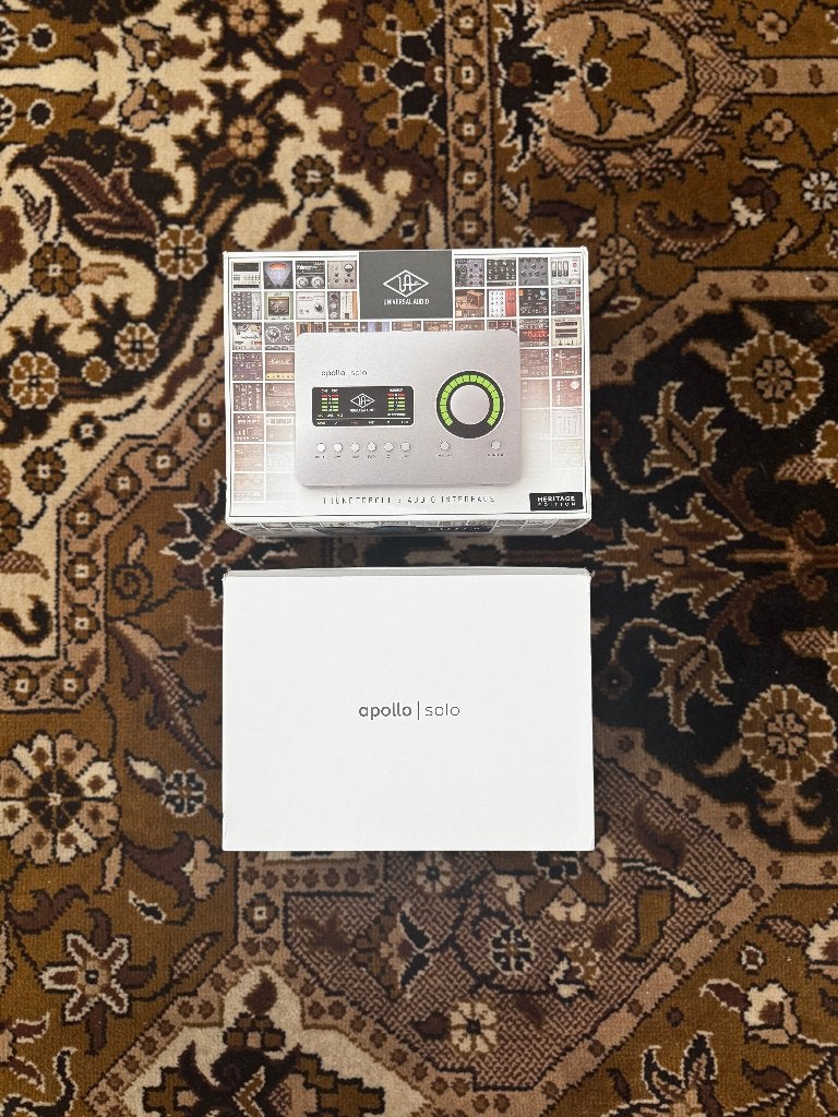 UAD Apollo Solo TB3 Heritage Audio Interface, Ophalen of Verzenden, Zo goed als nieuw, Audio