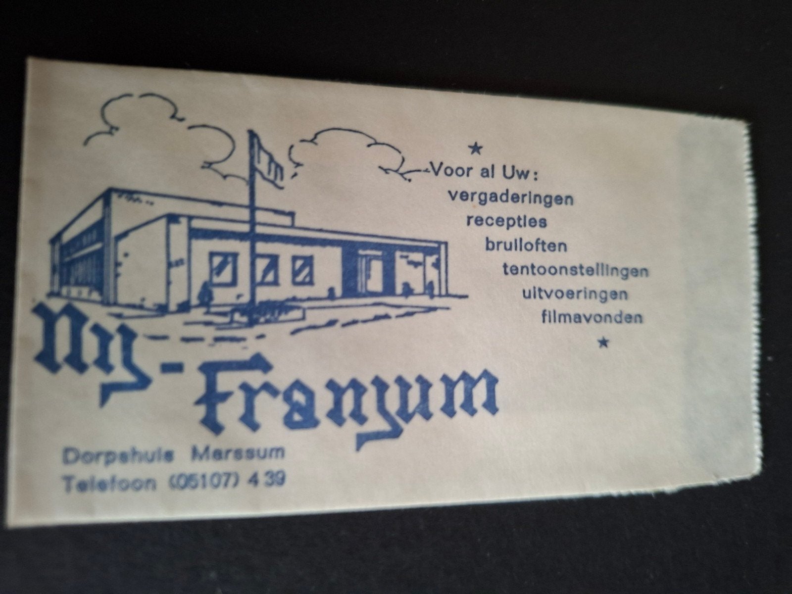 Marssum, Nij - Franjum, Dorpshuis, Verzenden, Nederland
