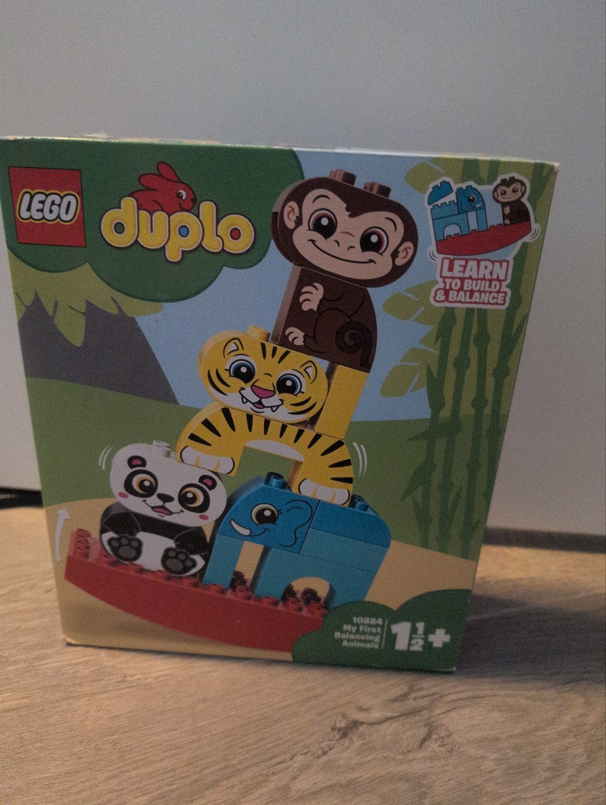 Lego Duplo Mijn Eerste Balancerende Dieren (10884), Overige thema's, Ophalen of Verzenden, Zo goed als nieuw, Compleet