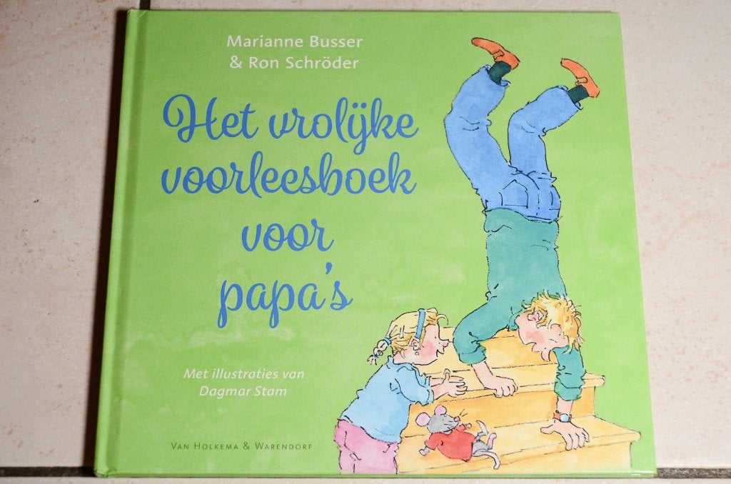 Het vrolijke voorleesboek voor papa's / Marianne Busser, Ophalen of Verzenden, Zo goed als nieuw, Fictie algemeen, Voorleesboek