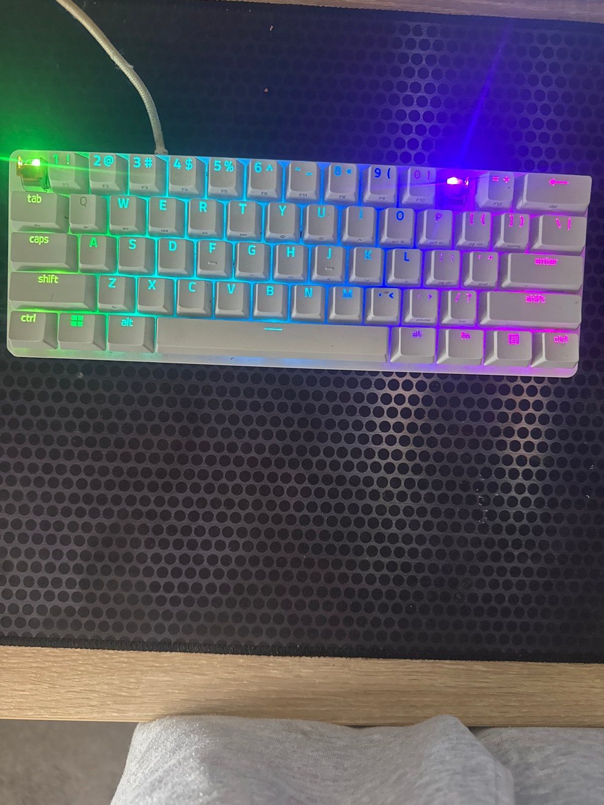 Razer Huntsman Mini Gaming Toetsenbord - Qwerty, Ophalen, Gaming toetsenbord, Zo goed als nieuw, Qwerty