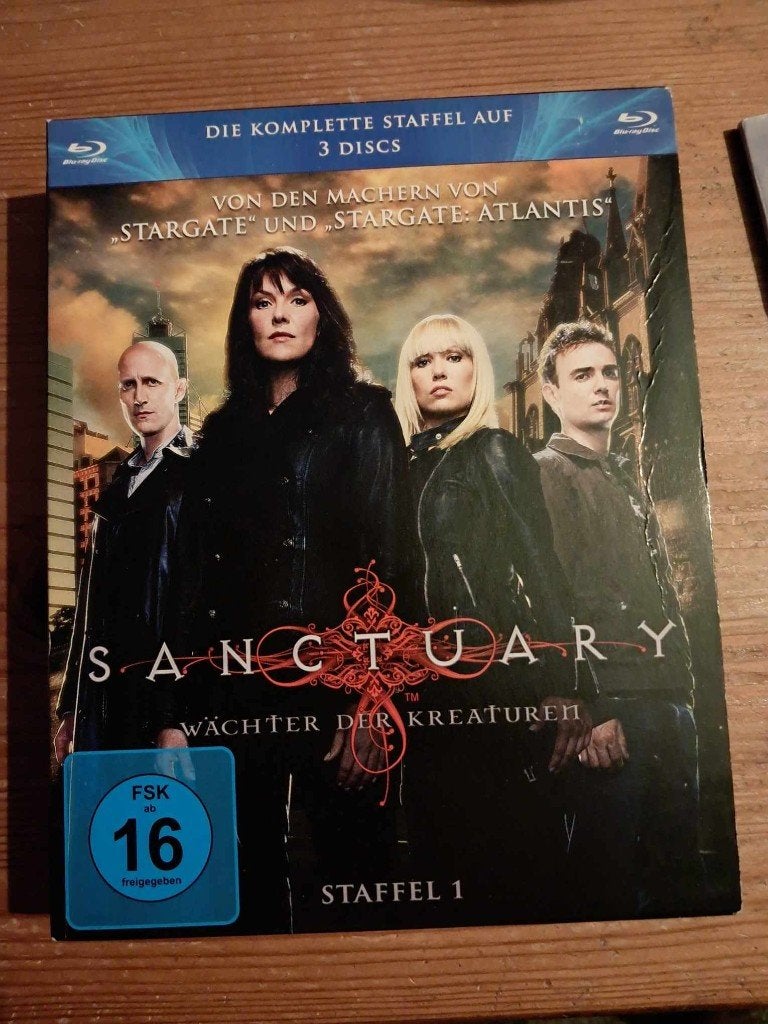 Sanctuary seizoen 1 op blu-ray (import), Ophalen, Vanaf 16 jaar, Boxset, Duits