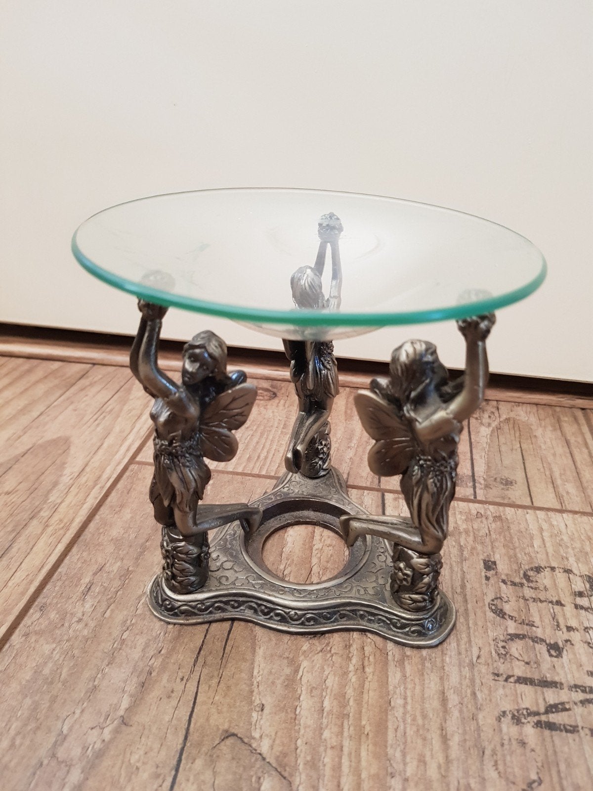 elf leven elfjes van ijzer met glas, Verzamelen, Beelden en Beeldjes, Ophalen of Verzenden, Zo goed als nieuw, Fantasy