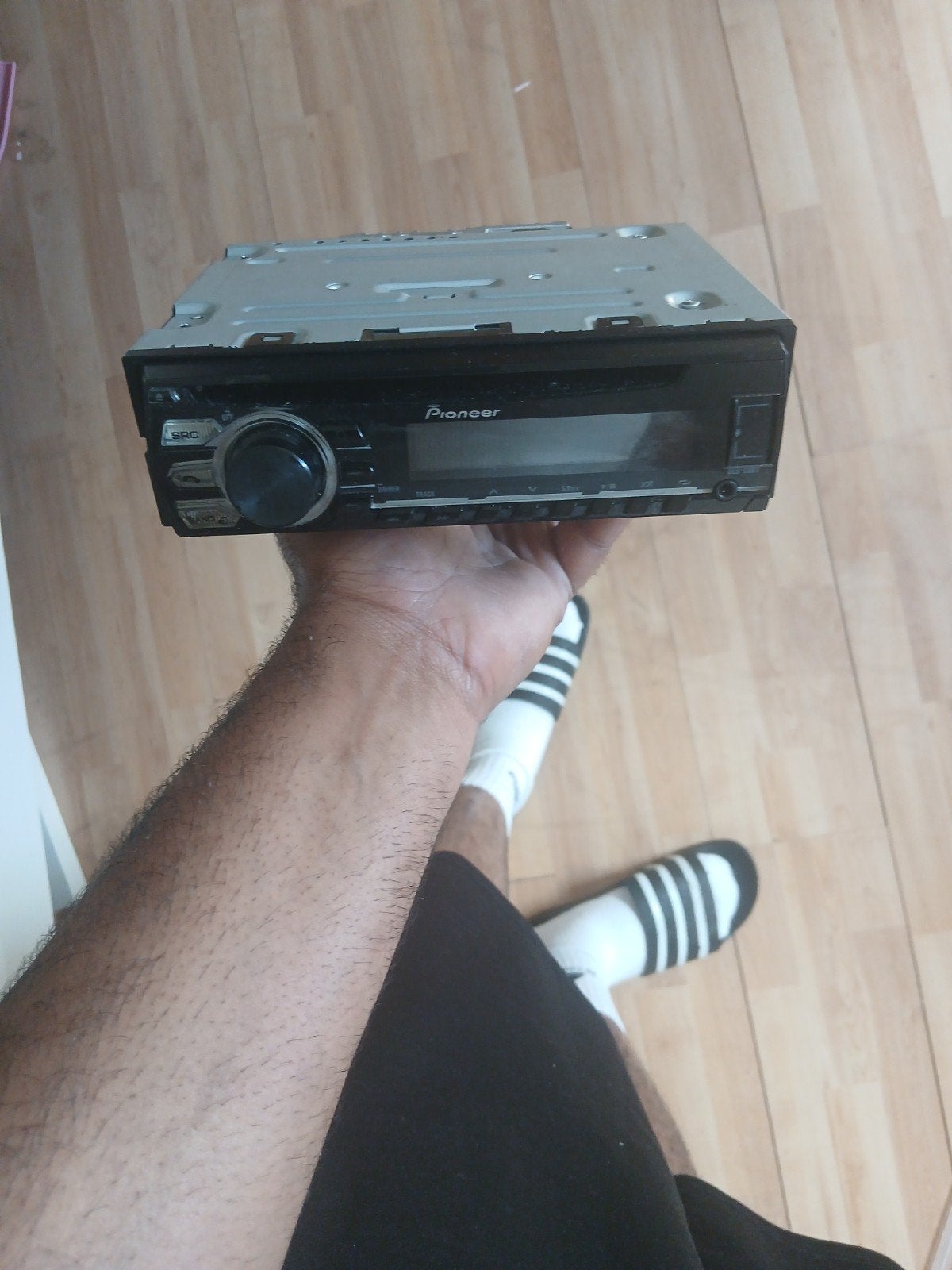 Pioneer autoradio met bedrading, Ophalen of Verzenden, Gebruikt