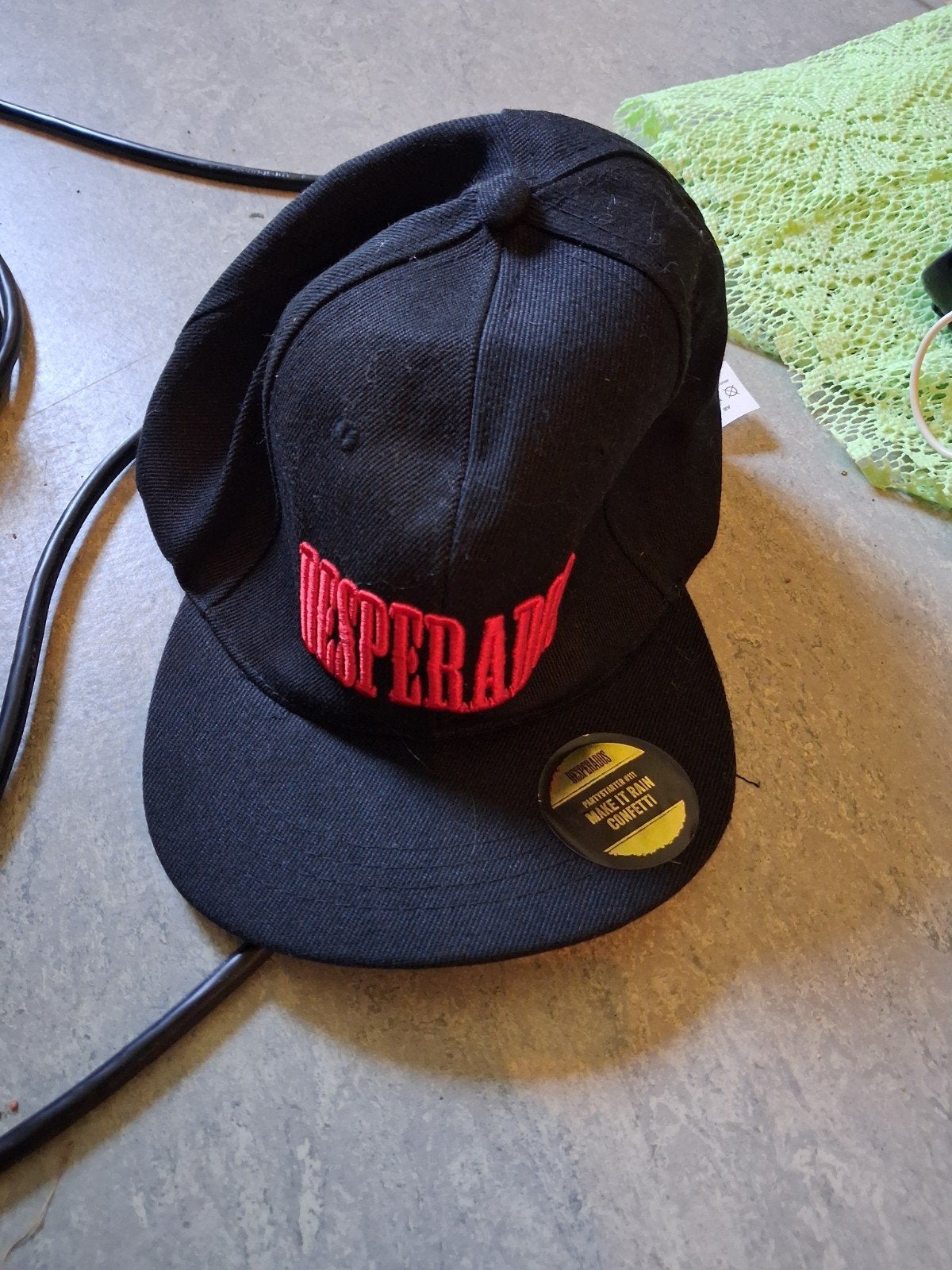 Nieuwe Desperados Pet - Zwart met Rood Opschrift, Nieuw, Pet, Desperados, One size fits all