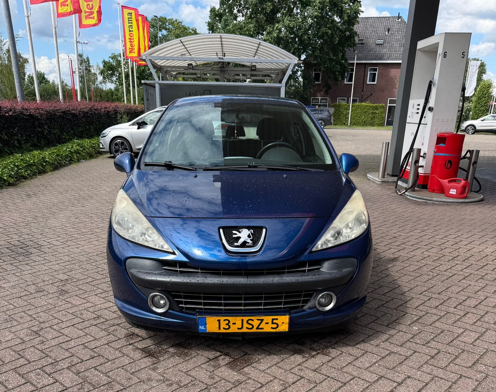 Peugeot 207 1.6 VTI 16V 2007 CarPlay + JBL + NIEUWE APK, Voorwielaandrijving, Stof, Zwart, 4 cilinders