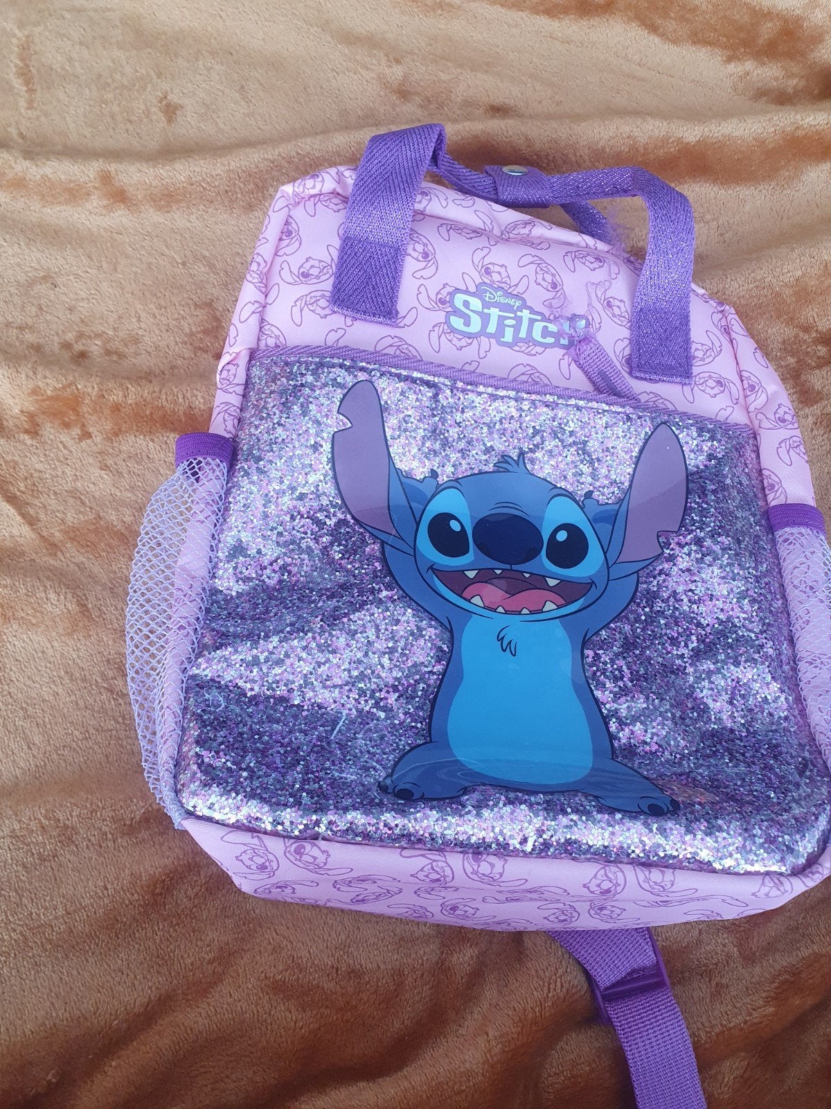 Leuke Disney Stitch rugzak voor kinderen, Gebruikt, Minder dan 30 cm, Disney of Dora, Ophalen of Verzenden