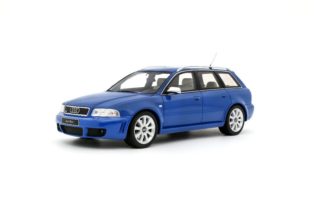 1:18 Audi RS 4 (B5) - 2000 - Nogaro Blauw NIEUW & ZELDZAAM!, OttOMobile, Auto, ., Nieuw