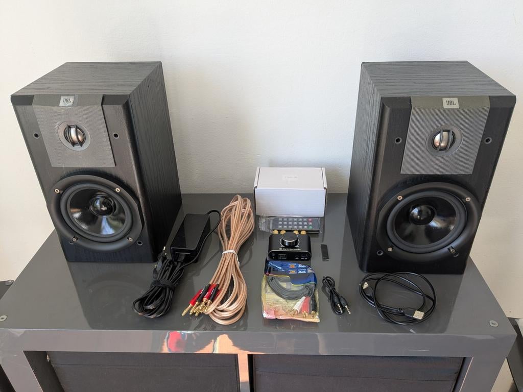 XinYi 2x100 watt bluetooth/usb/aux versterker, JBL speakers, Ophalen, Speakers, Overige merken, Microset