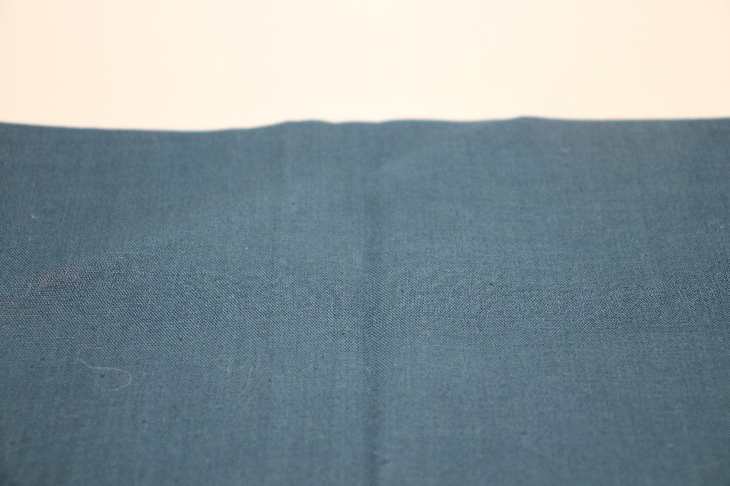Lap 100% katoen stof - uni donker blauw gekleurd #4314, Blauw, Nieuw, Ophalen of Verzenden, 30 tot 120 cm