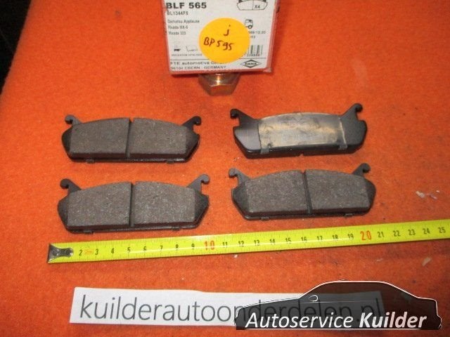 Remblokset achter Mazda MX5 NA 323 BG Suzuki Baleno BP595 BL, -, -, Nieuw, Ophalen of Verzenden