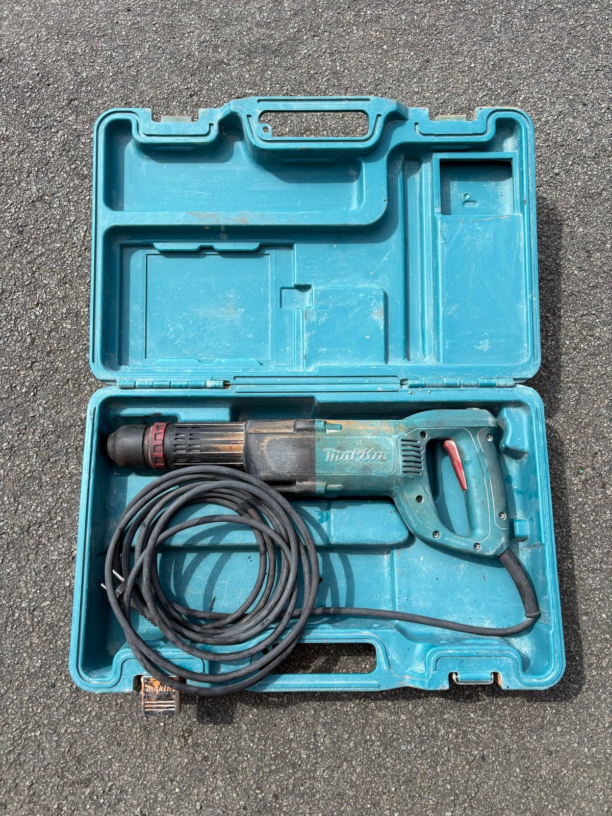 Makita HK0500 breekhamer uit 2018 in koffer, Ophalen of Verzenden, Gebruikt