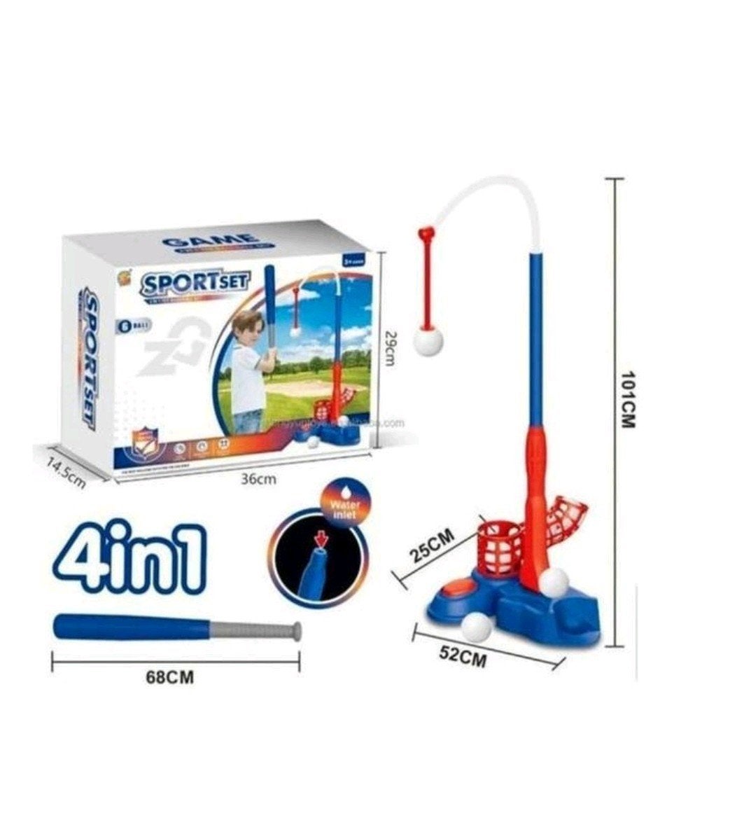 Nieuw Honkbal Werpset 4-in-1 voor Kinderen, Honkbal, Overige typen, Onbekend, Nieuw