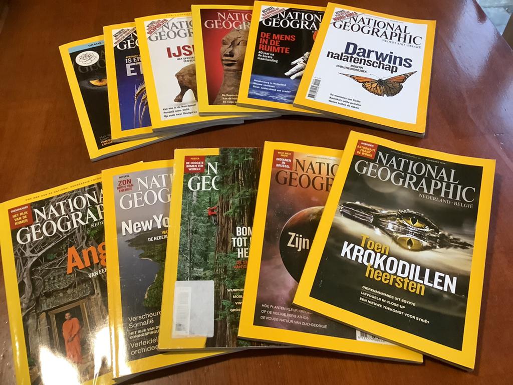 NATIONAL GEOGRAPHIC boeken, Ophalen of Verzenden, Gelezen, Wetenschap en Natuur