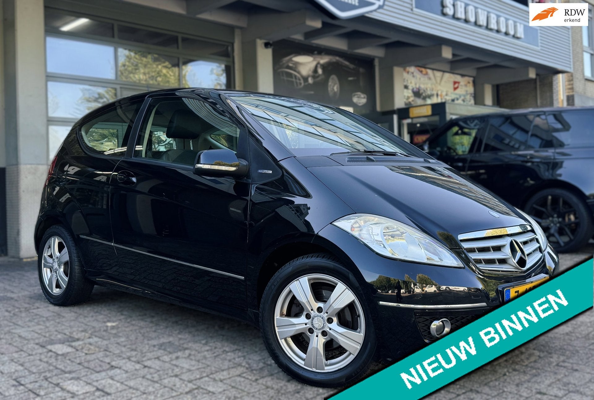 Mercedes-Benz A-klasse 150 Blue | AIRCO | ELEK.RAMEN | APK., Auto's, Voorwielaandrijving, Start-stop-systeem, Leder en Stof, Handgeschakeld