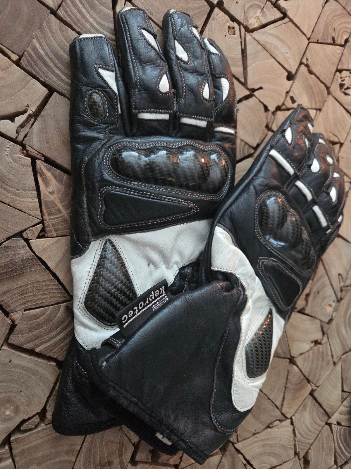 Schoeller Keprotec motorhandschoenen maat L, Ophalen, Tweedehands, Handschoenen