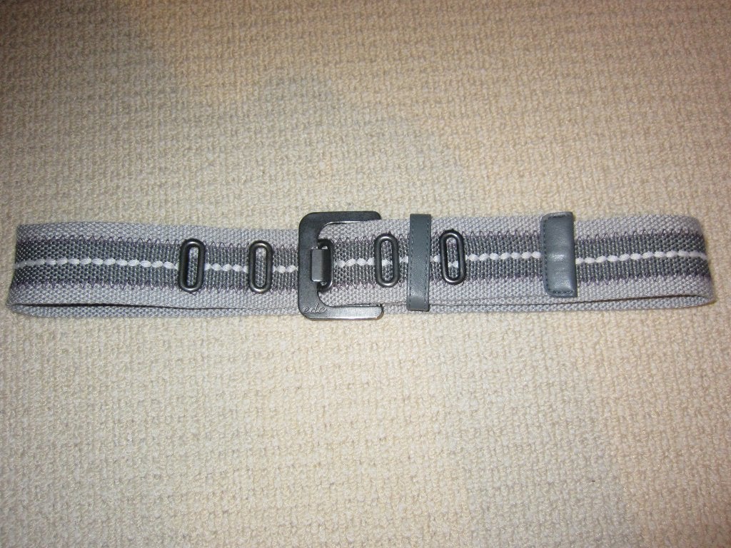 grijze riem van esprit, maat 34, Tailleriem, Ophalen of Verzenden, Zo goed als nieuw, Esprit