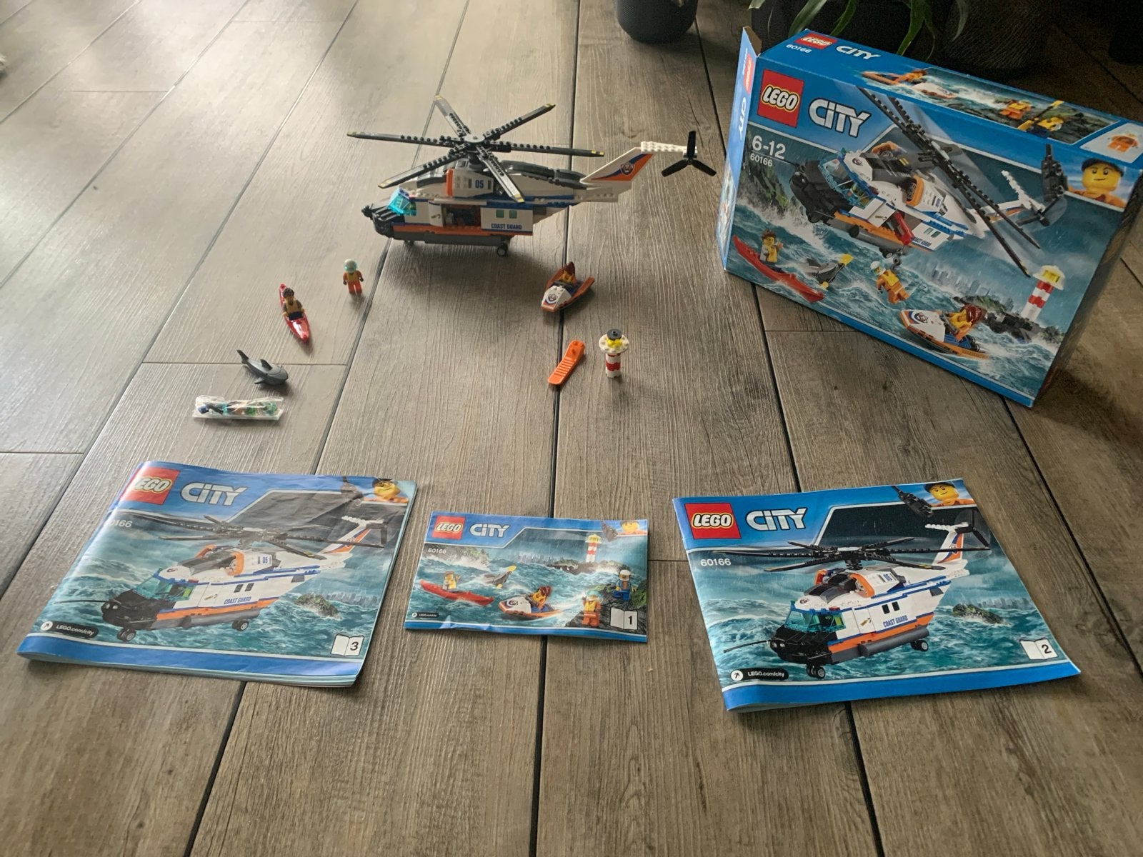 Lego City 60166 Reddingshelikopter, Ophalen of Verzenden, Gebruikt