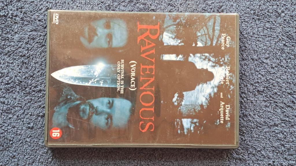 Ravenous "Guy Pierce", Cd's en Dvd's, Dvd's | Horror, Zo goed als nieuw, Vanaf 16 jaar, Ophalen of Verzenden