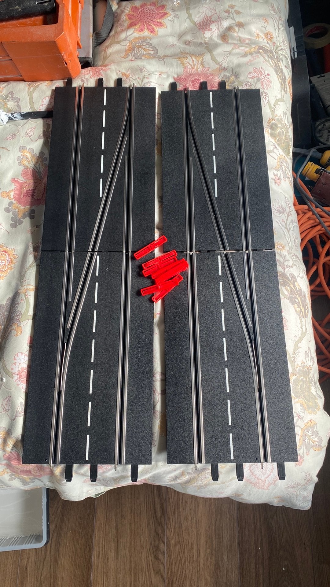 Carrera digital baanwissel links en rechts, Ophalen of Verzenden, Zo goed als nieuw, Elektrisch, Carrera