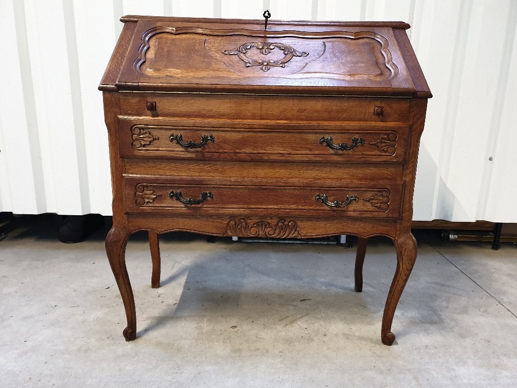 Queen Ann Stijl secretaire. Het kan geleverd worden., Huis en Inrichting, Kasten | Secretaires, Ophalen, Gebruikt