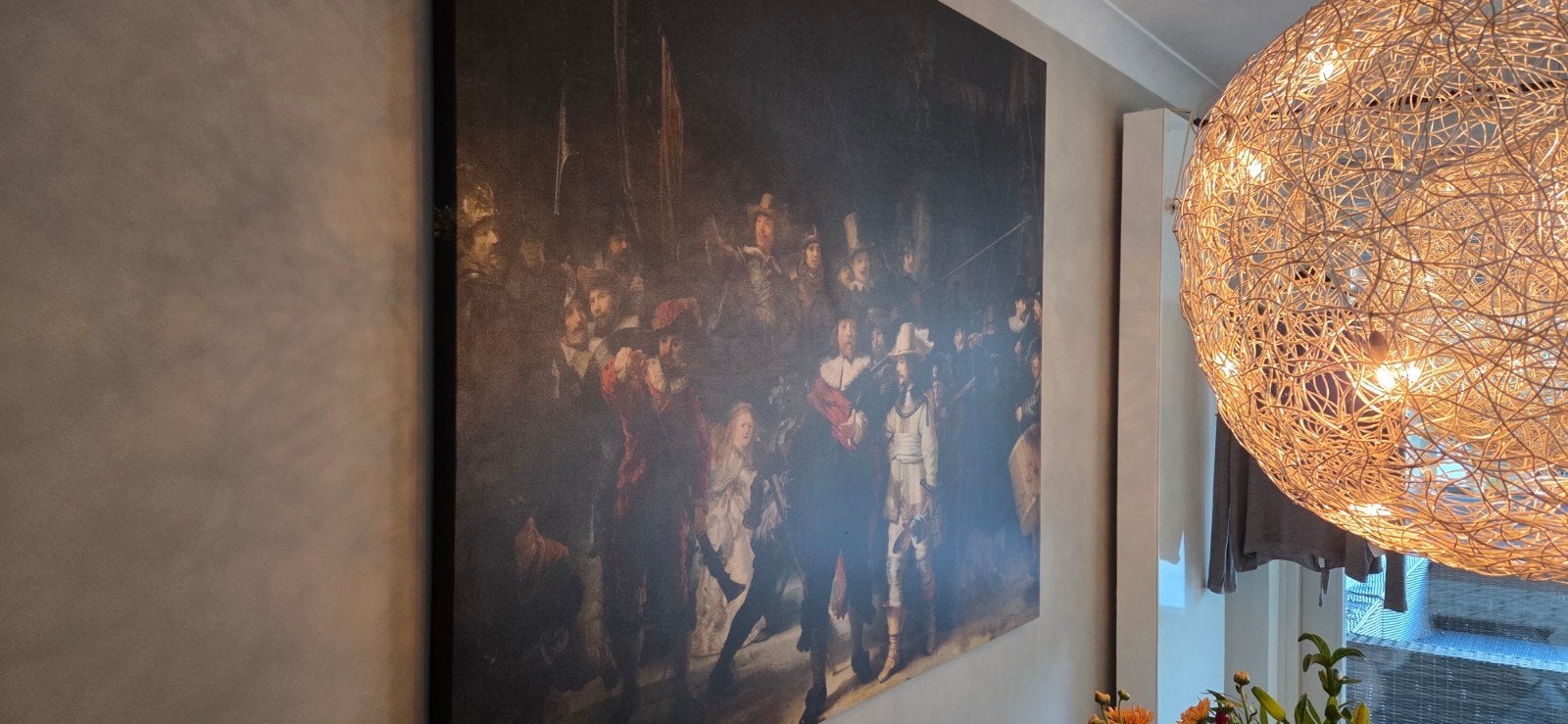 De Nachtwacht reproductie op canvas, Ophalen, Klassiek, Portret of Personen, Doek