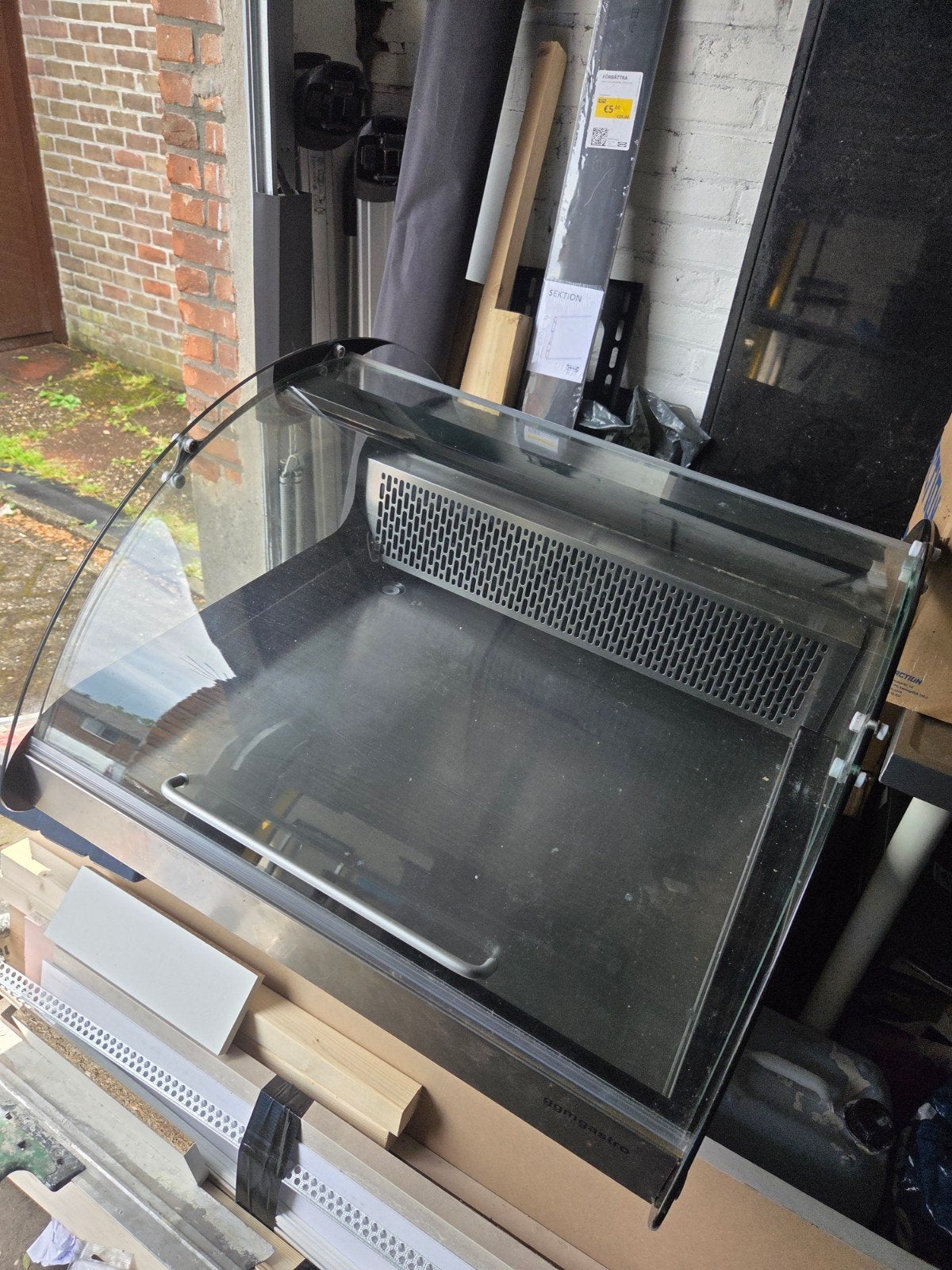 GGM Gastro Vitrine Koelkast - Perfect voor Horeca, Ophalen of Verzenden, Koelen en Vriezen