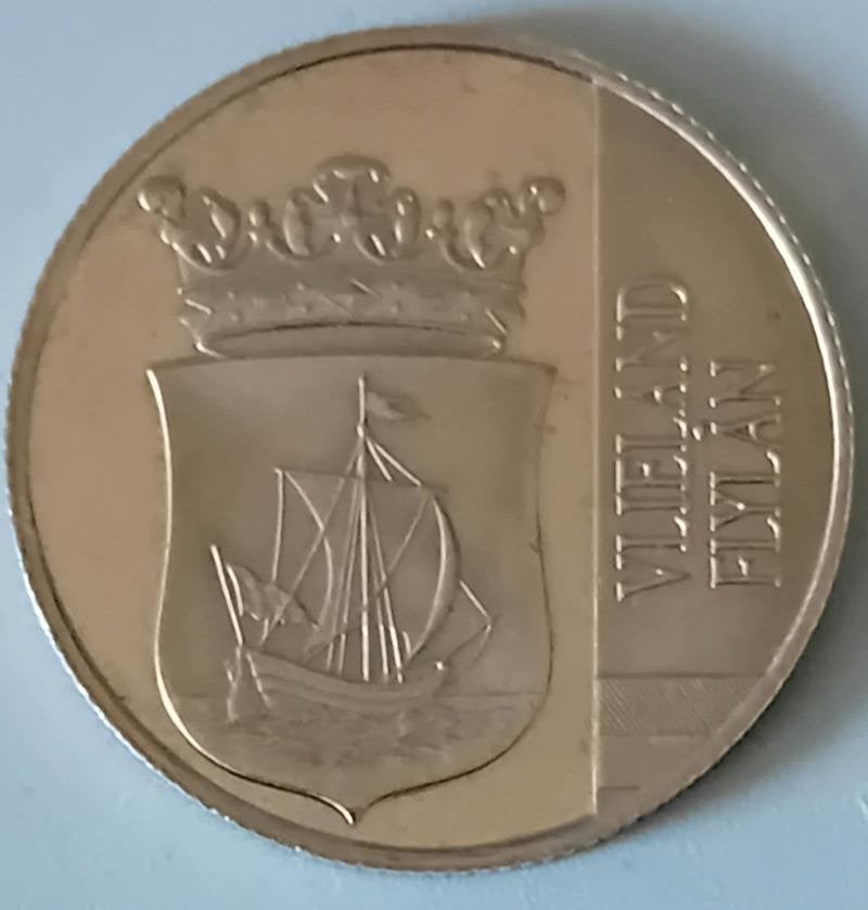 100 Jaar gastvrij 1 FLYNT 1906-2006,VLIELAND-FLYLAN, Ophalen of Verzenden, Nederland, Munten
