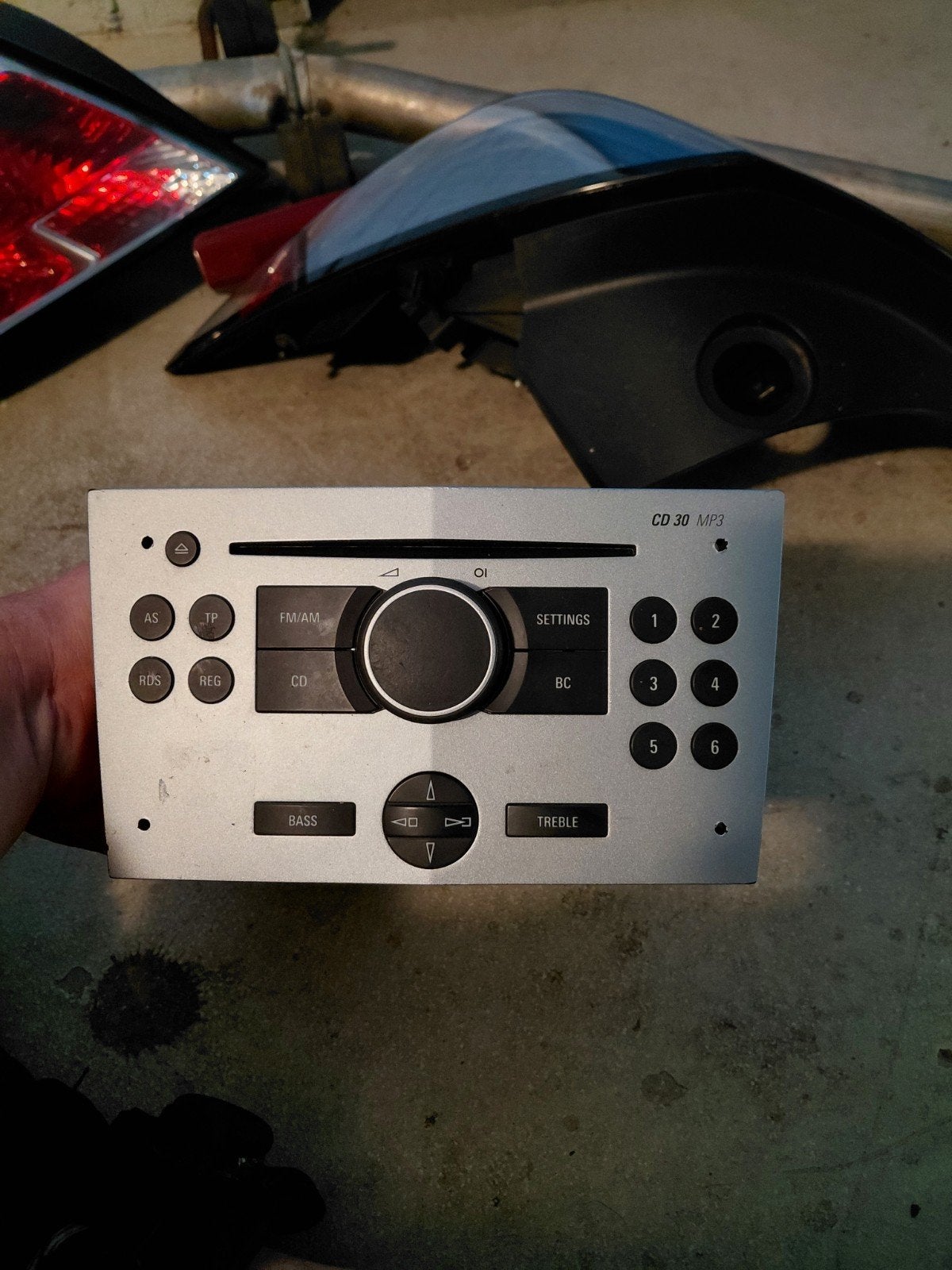 Opel CD 30 MP3 autoradio - Gebruikt, Ophalen of Verzenden, Gebruikt