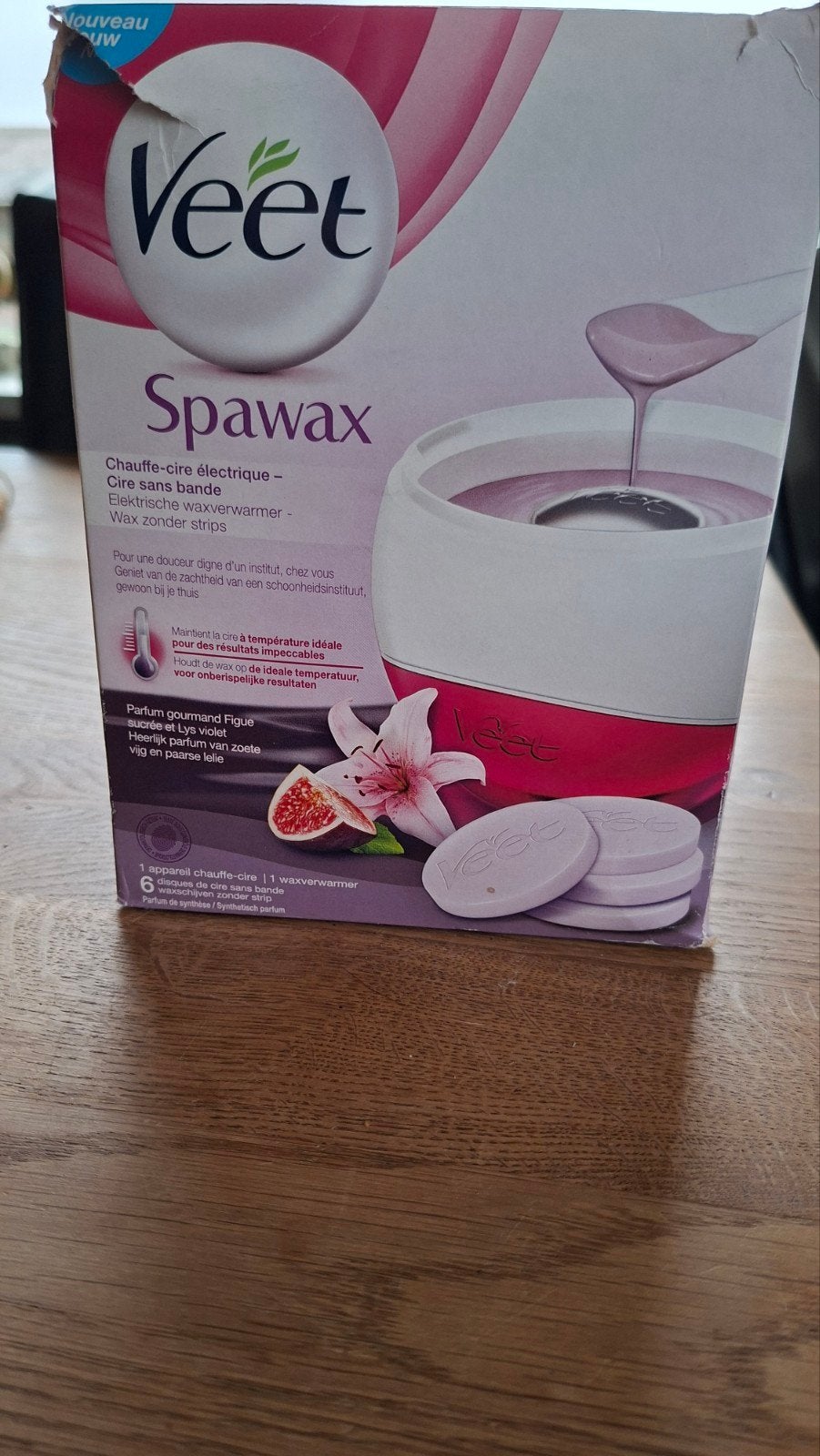 Veet Spawax Elektrische Waxverwarmer - Ontharingsset, Ophalen of Verzenden, Nieuw, Scheren en Epileren