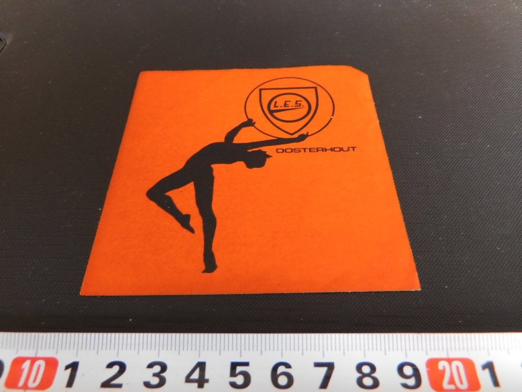 sticker oosterhout L.E.S. gymnastiek turnen *, Ophalen, Zo goed als nieuw