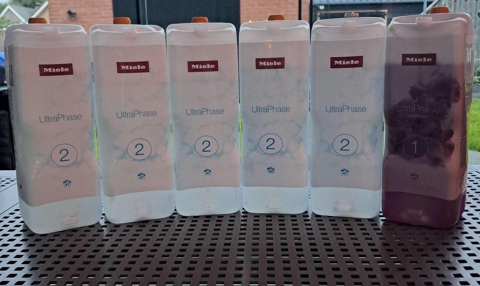 Miele UltraPhase 1 & 2 Wasmiddel - 6 flessen, Ophalen of Verzenden