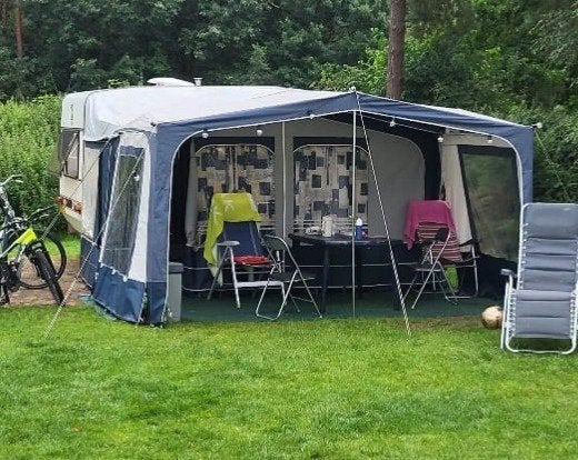 Knaus Südwind  Lichtgewicht vintage caravan + voortent, Caravans en Kamperen, Standaardzit, Omvormbare zithoek, Tot en met 3, Particulier