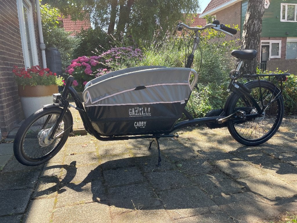 Gazelle Cabby Bakfiets (niet elektrisch), Ophalen, Gebruikt, Elektrisch, 2 kinderen