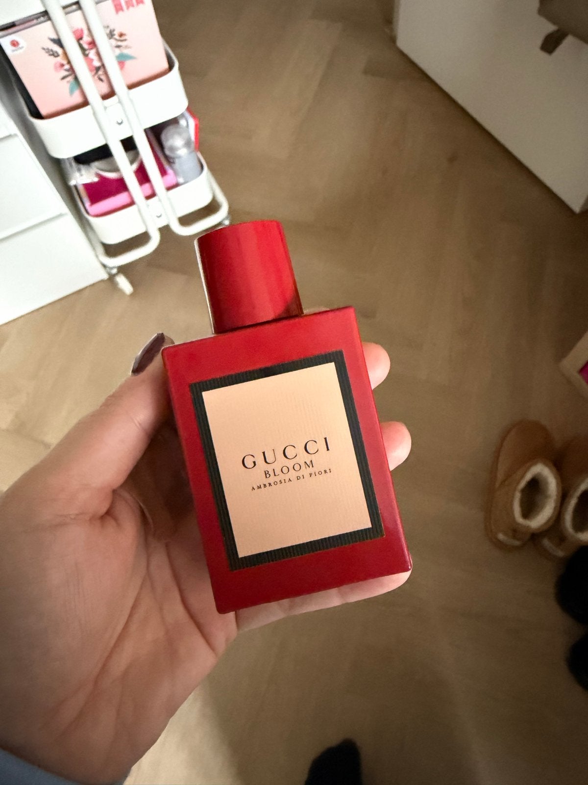 Gucci Bloom Ambrosia di Fiori Eau de Parfum, Ophalen of Verzenden, Zo goed als nieuw