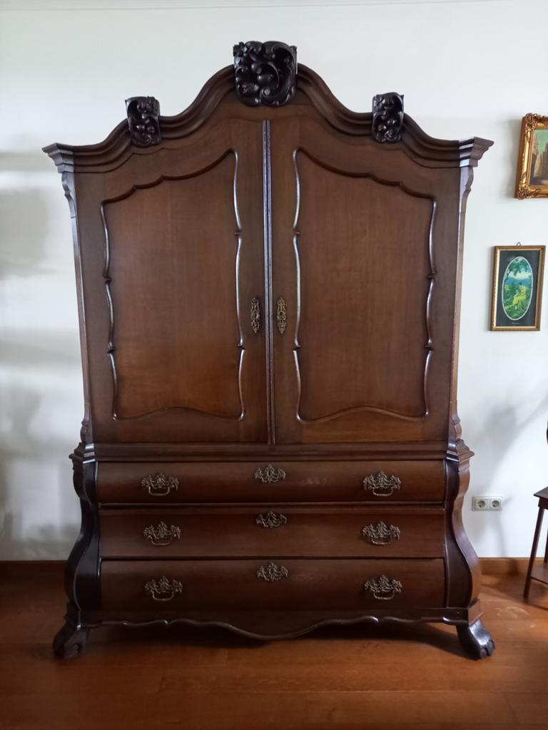 Antieke kast kabinet, Antiek en Kunst, Ophalen