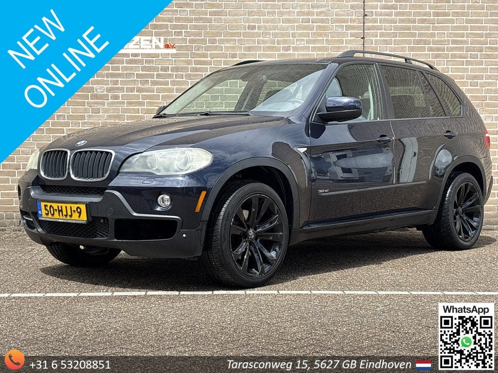 BMW X5 xDrive30i High Executive | Cruise | Climate | Leder |, Gebruikt, X5, Blauw, 2996 cc