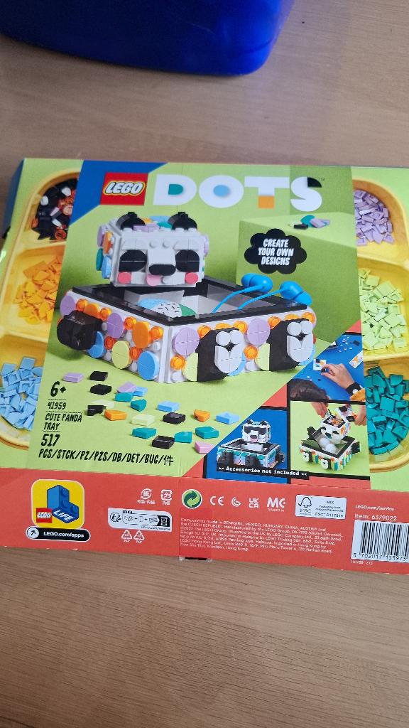 Lego DOTS panda, Ophalen, Overige thema's, Lego, Zo goed als nieuw