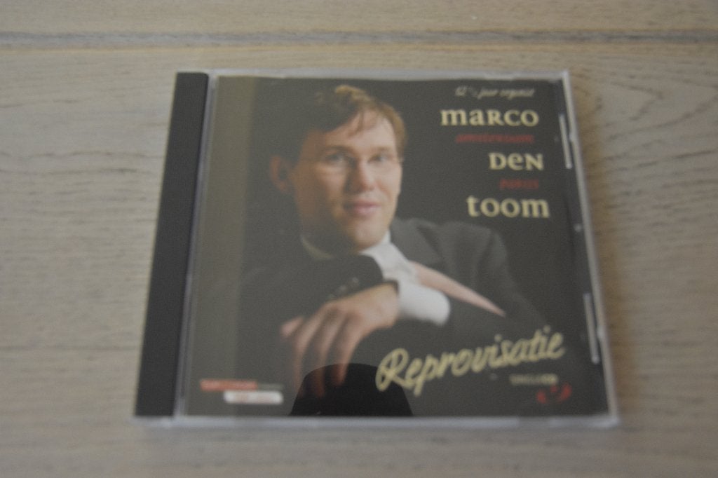 Cd Marco den Toom 12,5 jaar organist Reprovisatie, Ophalen of Verzenden, Classicisme, Zo goed als nieuw, Overige typen