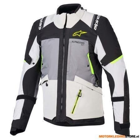 Alpinestars Andes V4 Drystar Motorjas, Grijs-Fluor, Ophalen of Verzenden, Nieuw met kaartje