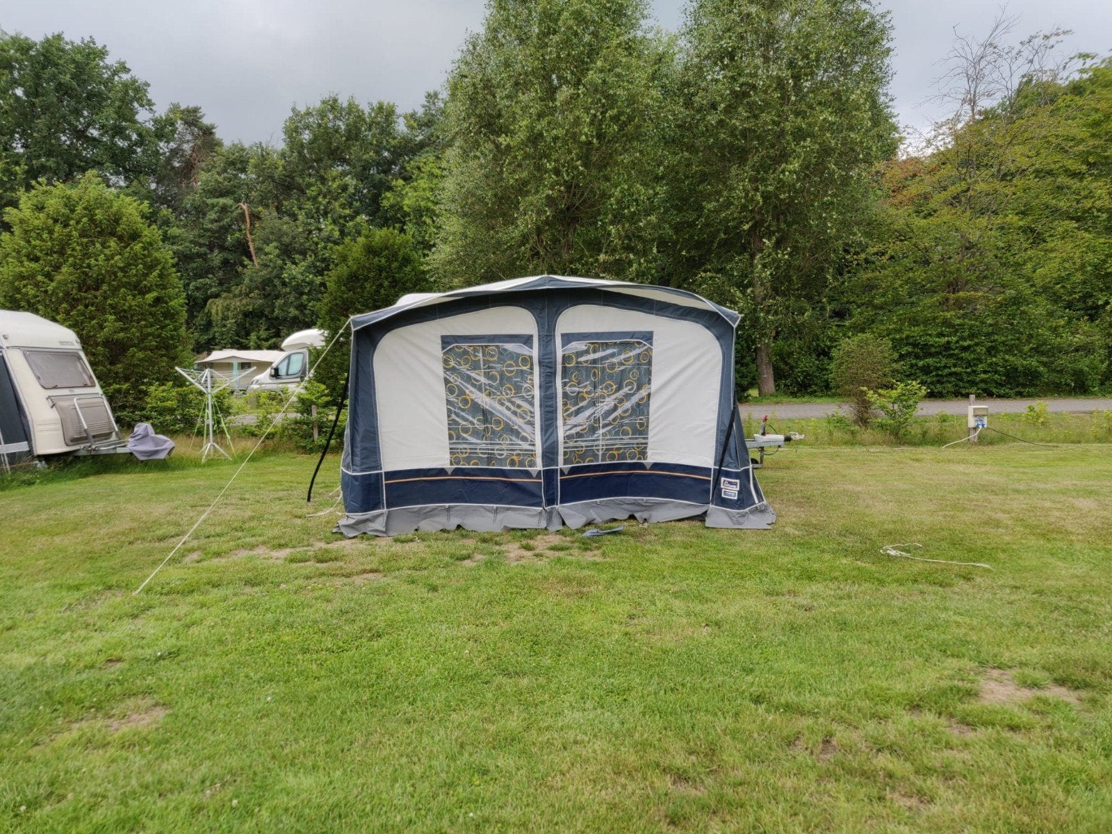 Tent Ancona XL 300 maat/size 7/ SF/ 800-825 cm, Caravans en Kamperen, Ophalen, Gebruikt